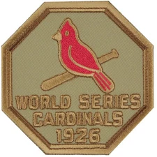 1926 St. Louis Cardinals MLB World Series Jersey Patch First Championship Emblem