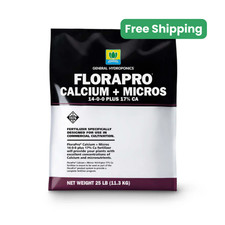 General Hydroponics FloraPro Ca  Micros 25 LB