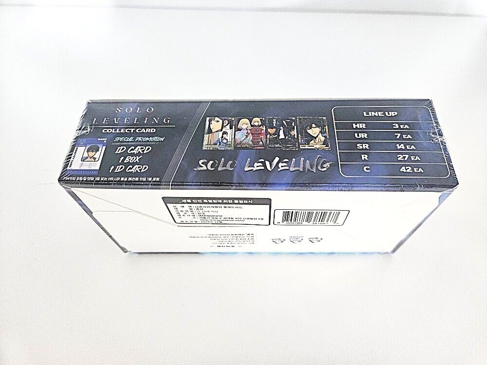 Korean Solo leveling collection card 2025 Booster Box (24 Korean Solo leveling collection card 2025 Booster Box (24