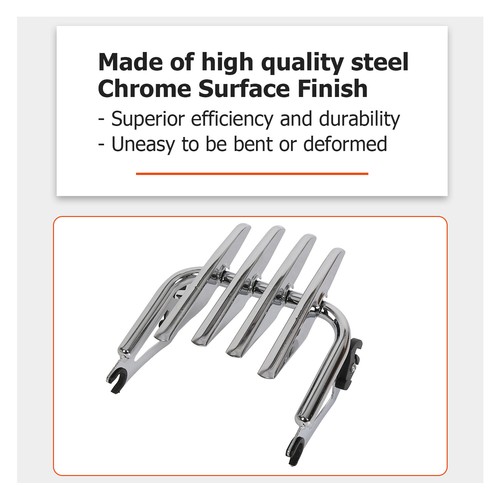For 2014-UP Harley-Davidson Touring Stealth Luggage Rack Docking Hardware Kit - Picture 2 of 14