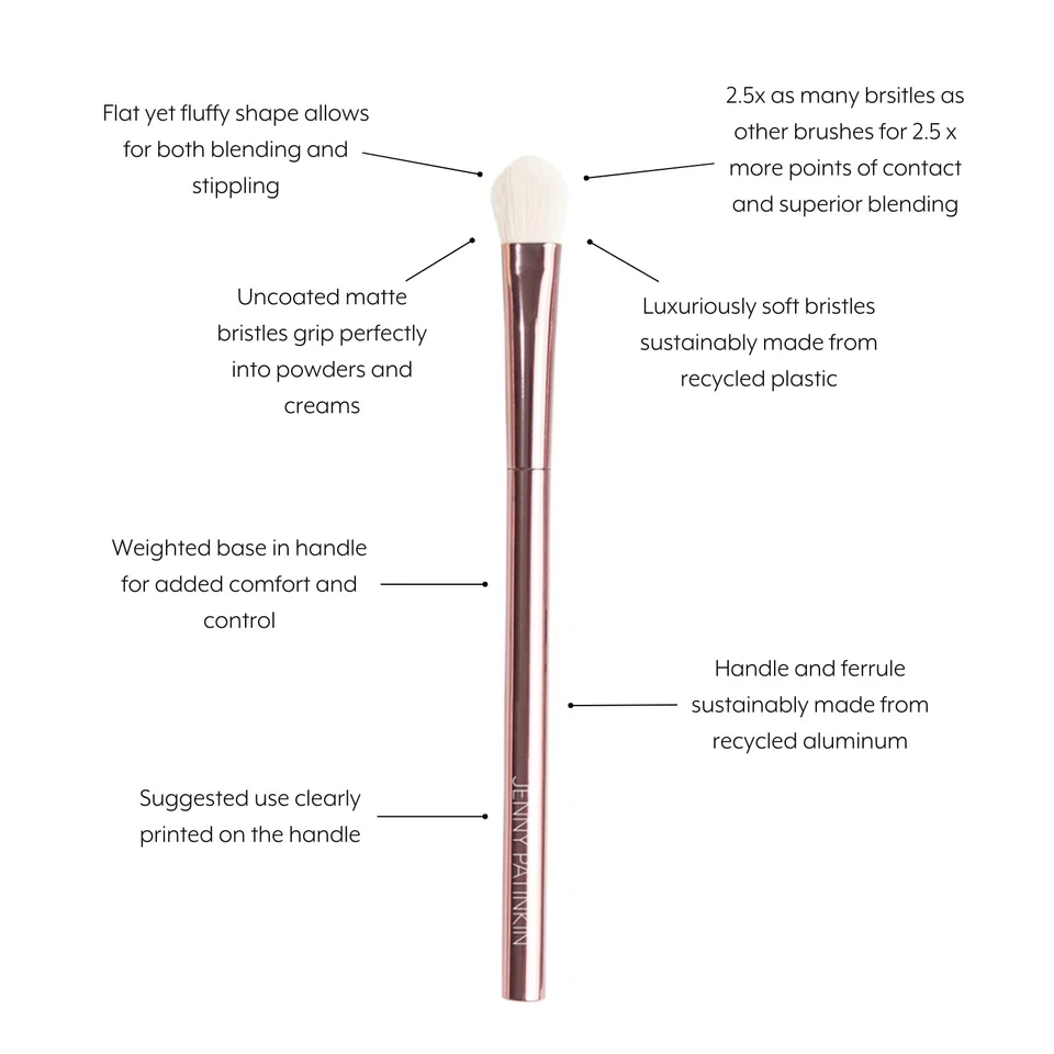 Устойчивая роскошь тени для век щетка L высокой производительности макияж щетка - Изображение 2 из 4