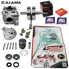 For Yamaha YZ125 Engine Kit Rebuild Crankshaft Cylinder Head Piston Gasket 98-00