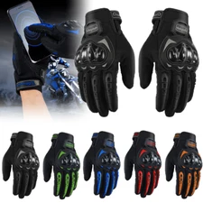 Full Finger Gloves Motorcycle Touch Screen Gloves Outdoor Breathable Gloves US