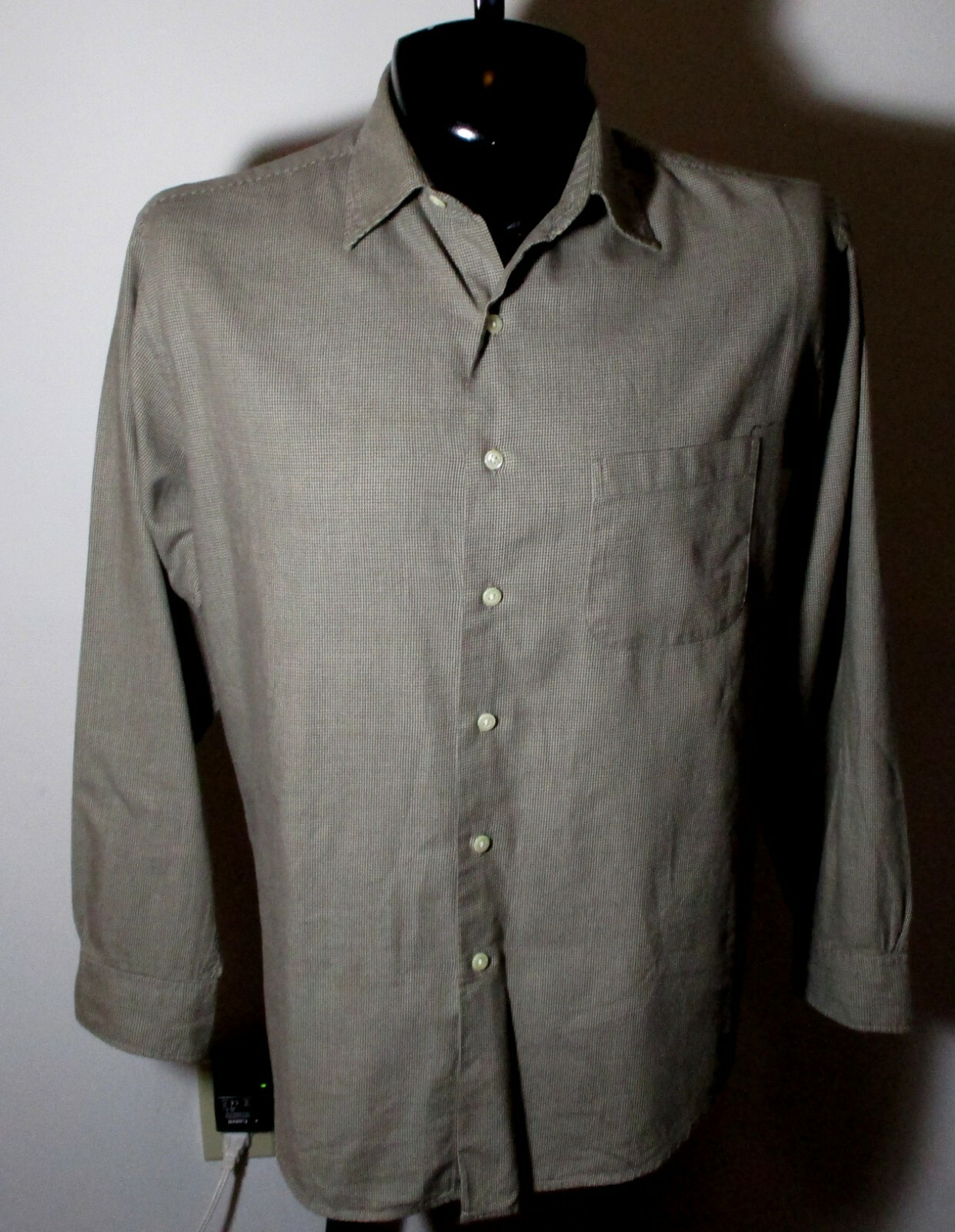 BROOKS BROTHERS Sport Brown Long Sleeve Button Shirt Size M