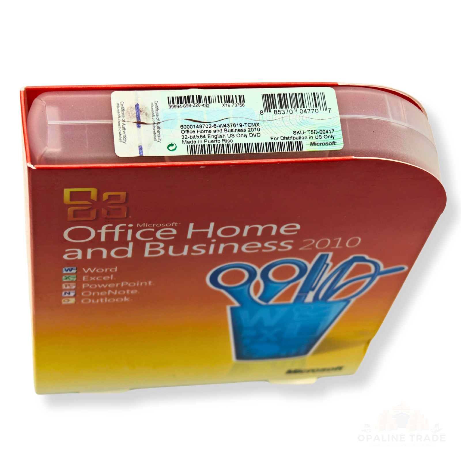 Microsoft Office 2010 Home & Business CD/DVD | Full Retail Version ...