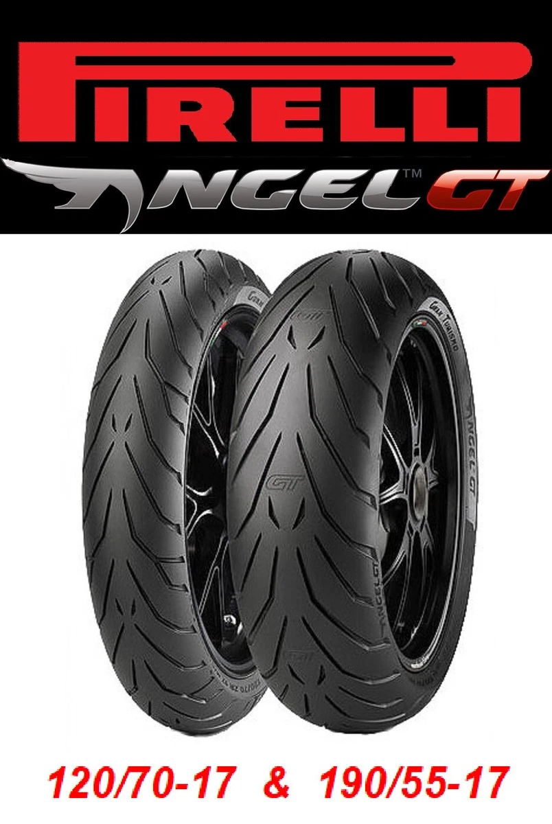 PIRELLI　ANGEL GTⅡ 120/70ZR17 24年製造 Pirelli Angel ST Motorcycle Tires, 120/70ZR17 Front, 180/55ZR17