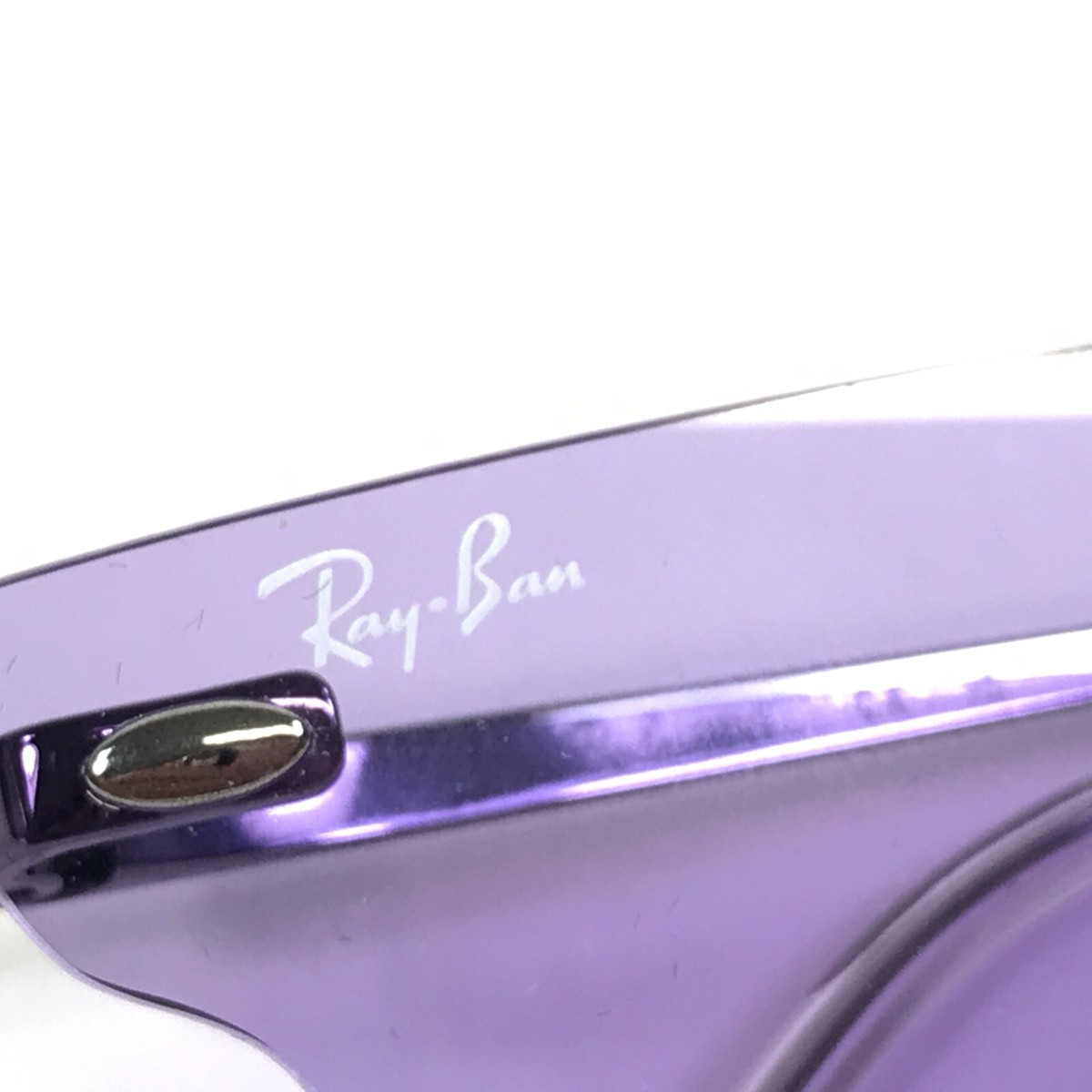 Ray-Ban Sunglasses RB3731 ANH 004/1A Silver Rimless with  display picture 1