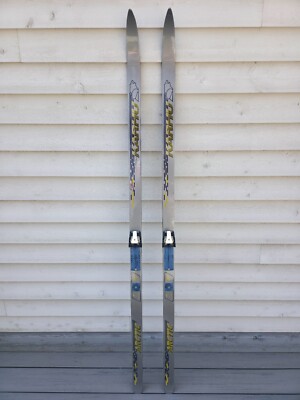 カルフ KARHU URSA ハーフエッジ 175cm スキー板 VINTAGE Old GRAY Snow Skis KARHU ARCTIC Measures 69
