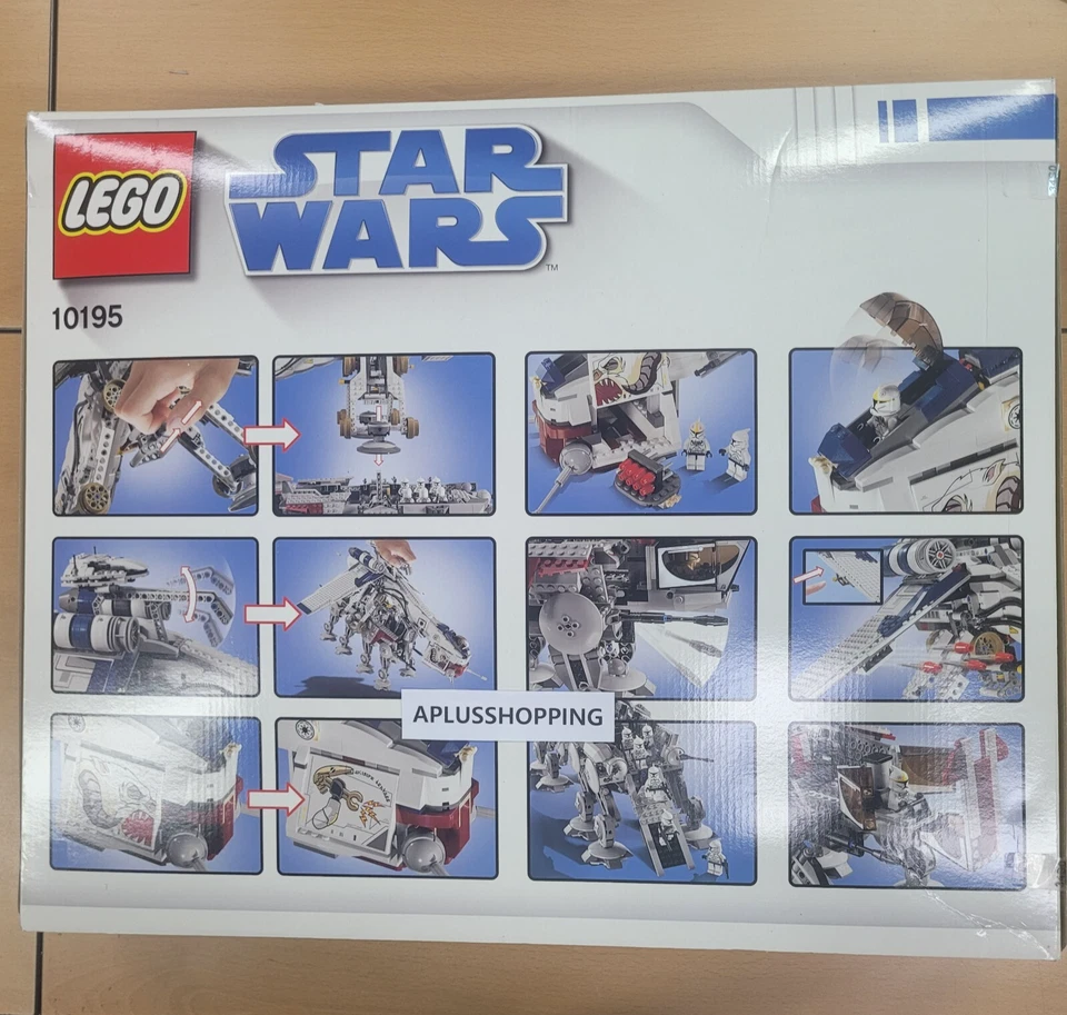 Lego 10195 Star Wars Republic Dropship with AT-OT Walker - Image 2 of 4