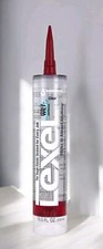 1 Tube Sashco 13010 Lexel Sealant 10.5 oz Cartridge Clear ELASTIC