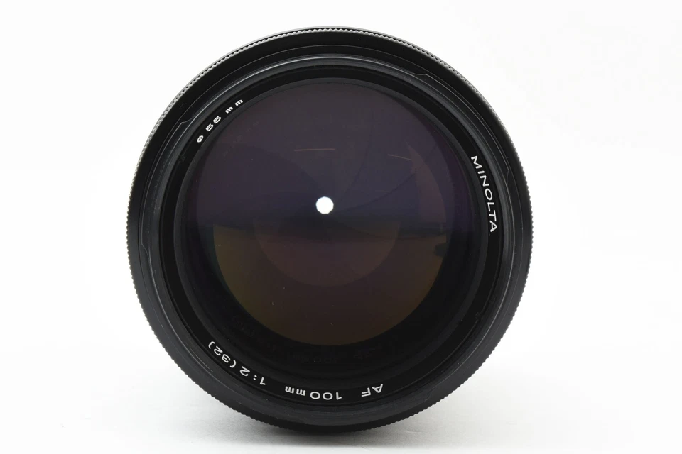 [Almost Mint] Minolta AF 100mm f2 for Sony A Mount Portrait Lens from JAPAN - Image 3 of 4