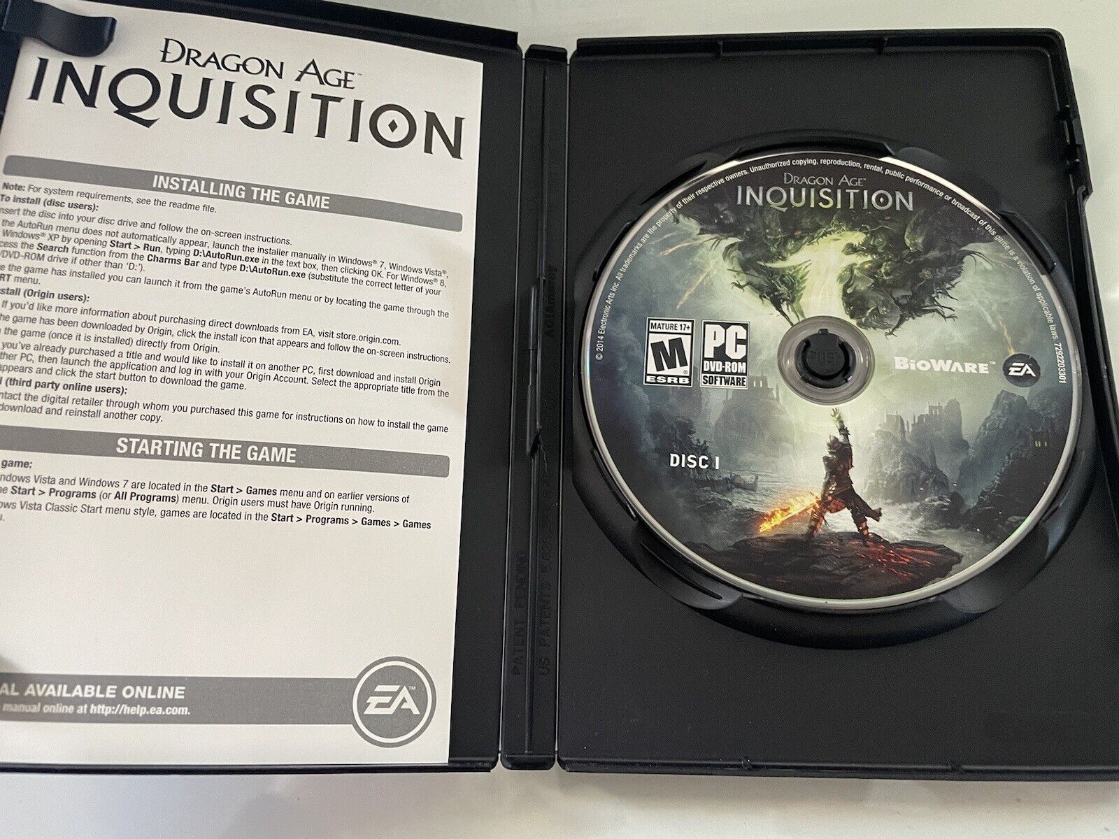 Dragon Age Inquisition - Deluxe Edition - PC BioWare Origin EA