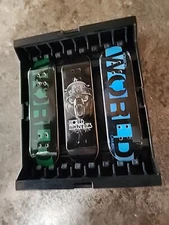 World Industries Tech Deck Pro Boards Full Art Display Models With Display Rack!