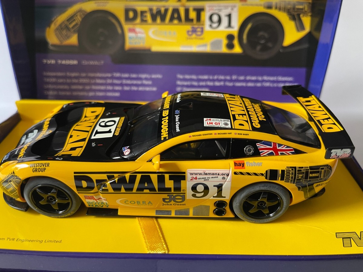 Scalextric C2453A 1/32 TVR Tuscan 400R 'DeWalt'. Ltd Edition