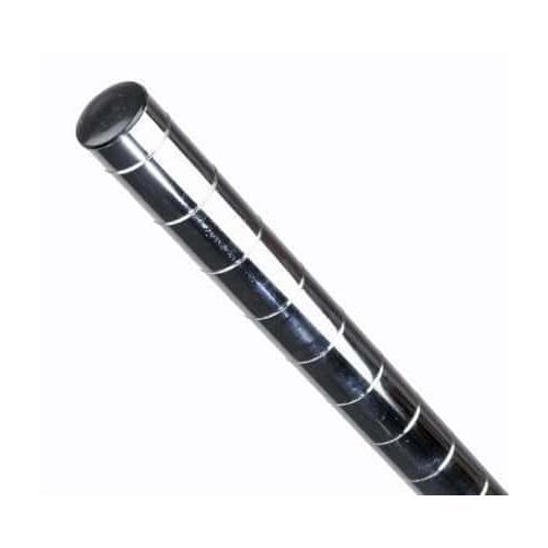 R915 - 82"" Heavy Duty Chrome Post - H2050mm
