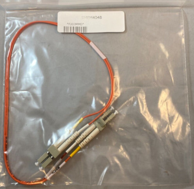 2FT Corning Multi-Mode Duplex Patch Cable  LC LC 62.5/125