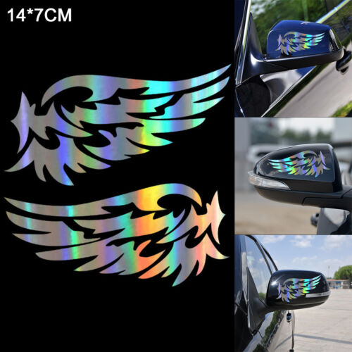 Angel Wings Car Sticker Vinyl Car Decals Outdoor Reflective Car Motorcycle - Afbeelding 1 van 9