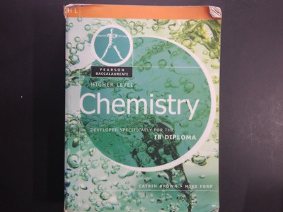 Higher Level Chemistry [Pearson Baccalaureate: Developed Specifically for the IB