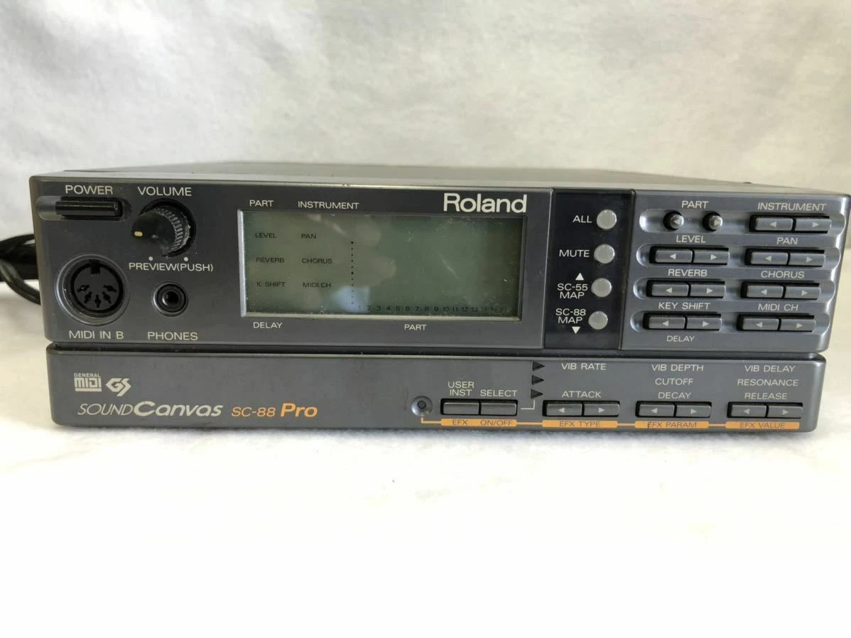 Roland SC-88pro SC88 Pro SOUND Canvas General MIDI sound modules