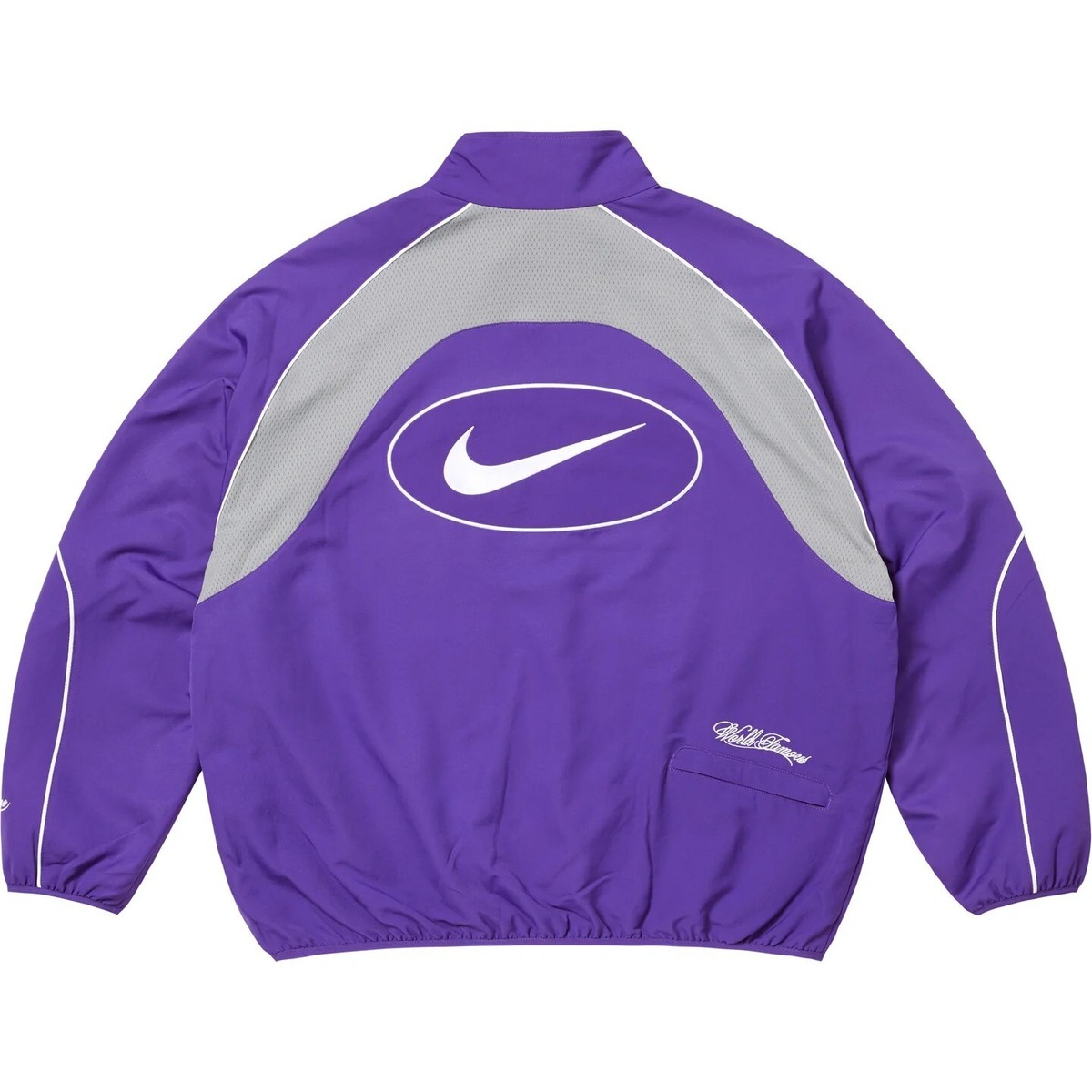 た*ん様 Supreme x Nike Track Jacket Purple Supreme Nike Track Jacket Purple XL 1XL SS25 On hand ready