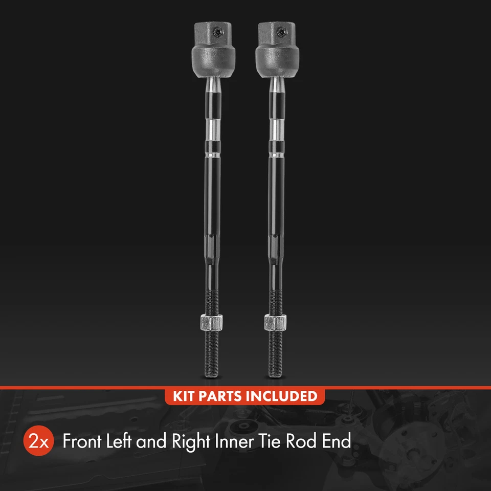 2x Extremo de barra de amarre interior delantero para Ford Tempo Mercury Topaz 1990 1991 1992 1993 1994 Foto 3 de 4