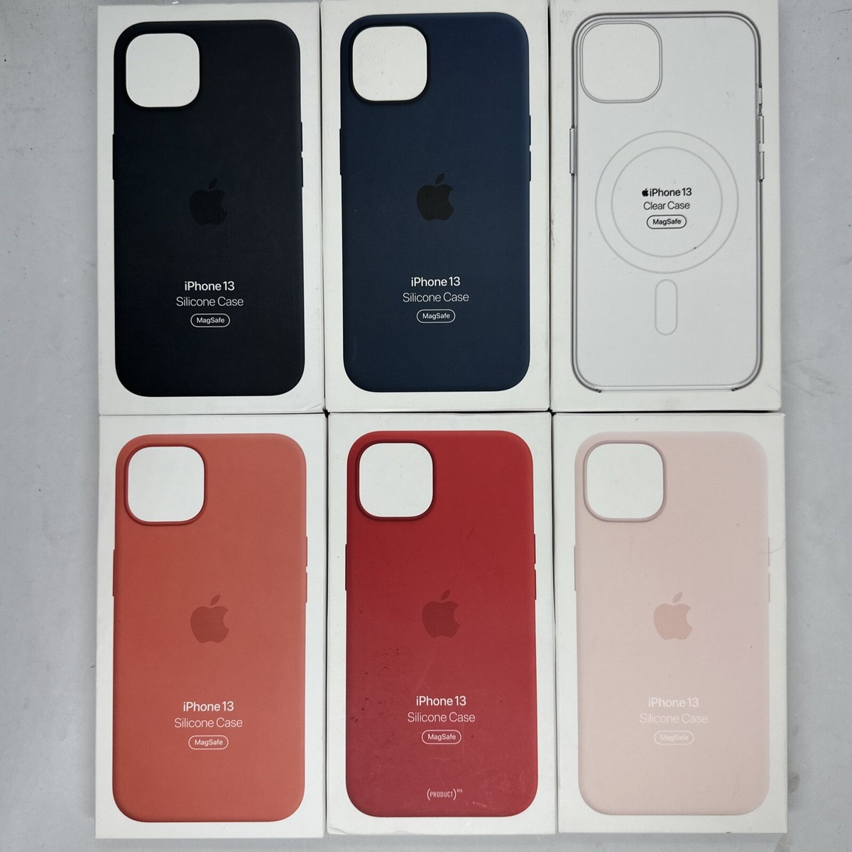 OFFICIAL GENUINE APPLE IPHONE 13 SILICONE MAGSAFE CASE COVER