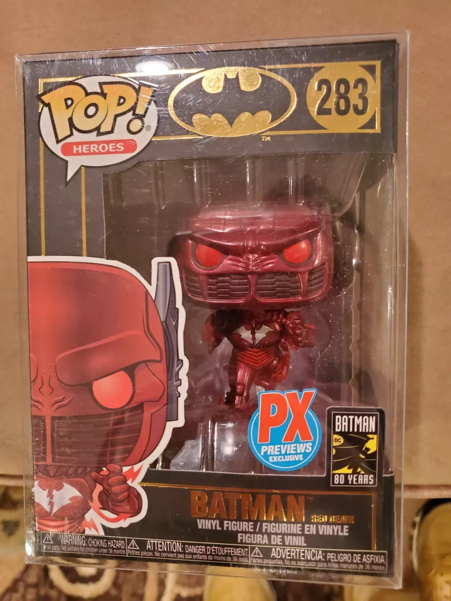 Batman red hotsell death pop vinyl