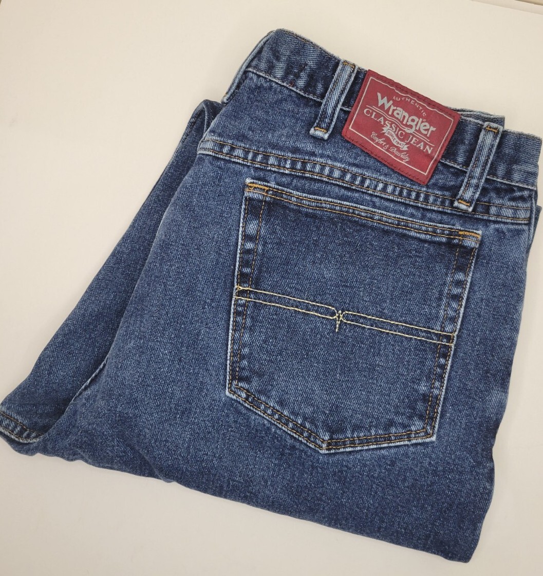 Vintage Wrangler Classic 19MWZDD Red Label Straight Leg Denim