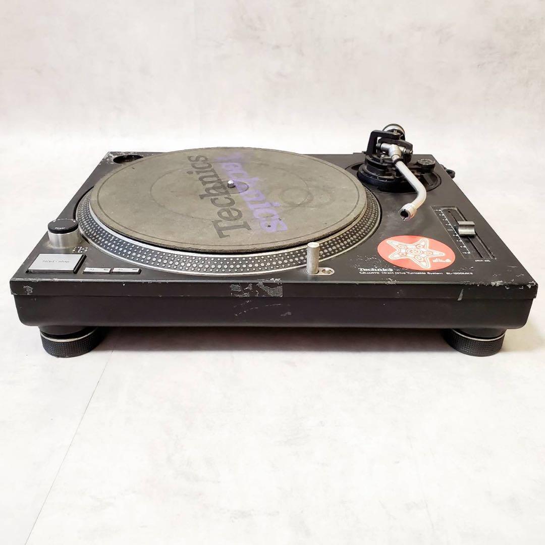 JUNK Technics SL-1200MK3 Black Direct Drive DJ Turntable W/O JUNK Technics SL-1200MK3 Black Direct Drive DJ Turntable W/O