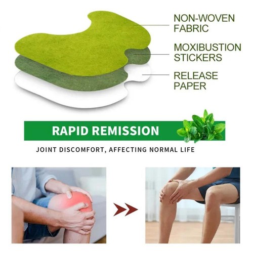 Knie Schmerzlinderung Pflaster Kräuter Kniepflaster zur Linderung Langanhaltende Linderung - Bild 10 von 17