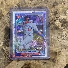 2024 Bowman Chrome Mega Mojo Alexander Canario RC Chicago Cubs #21 B-17