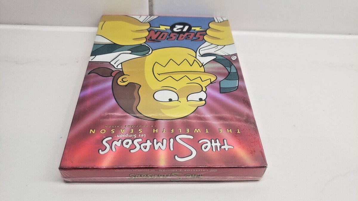 The Simpsons Season 12 (DVD, 2009) TV Series Brand New and Sealed