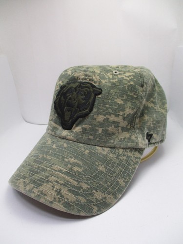 Chicago Bears LOGO Camouflage Cap Mütze '47 Brand Camo NFL verstellbar authentisch 47