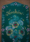Krakow Poland Hand Painted Wall Plaque — photo 2