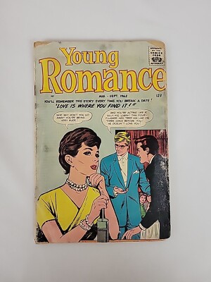 Young Romance #119 Volume 15 #5 12 Cent Prize Comics 1962