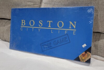 Vintage Boston City Life: The Game 1987 Alt Art Assoc.  Rare Factory Sealed New!