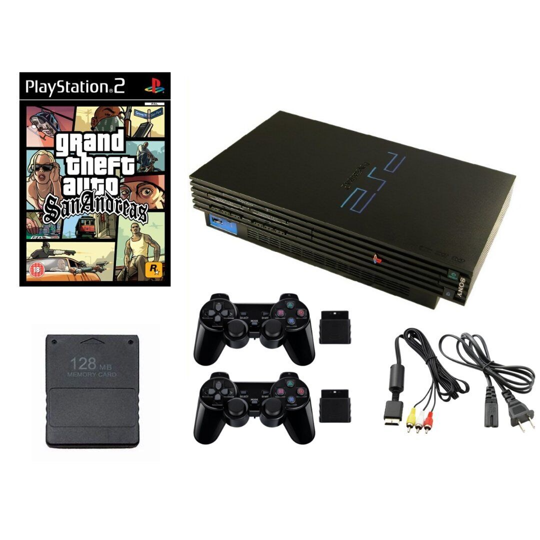 Sony PlayStation 2 Slim Grand Theft Auto San Andreas Bundle -  Consolevariations