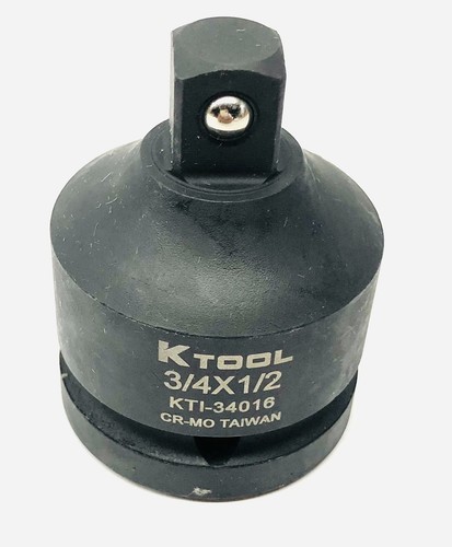 K-TOOL INYTERNATIONAL KTI-34016 IMPACT SOCKET ADAPTER ¾"F X ½"M - 第 1/6 張圖片