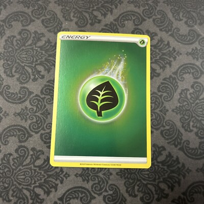 Grass Energy 2020 Reverse Holo Sword & Shield Pokemon TCG