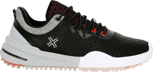 Zapatos de golf Payntr X 001 40002-001 negros/grises/blancos para hombre sin clavos - Imagen 1 de 8