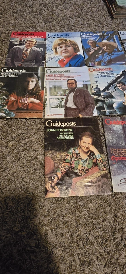 Guideposts Magazine Lot of 11 (All 1975) Joan Fontaine Etc  - Image 4 of 4