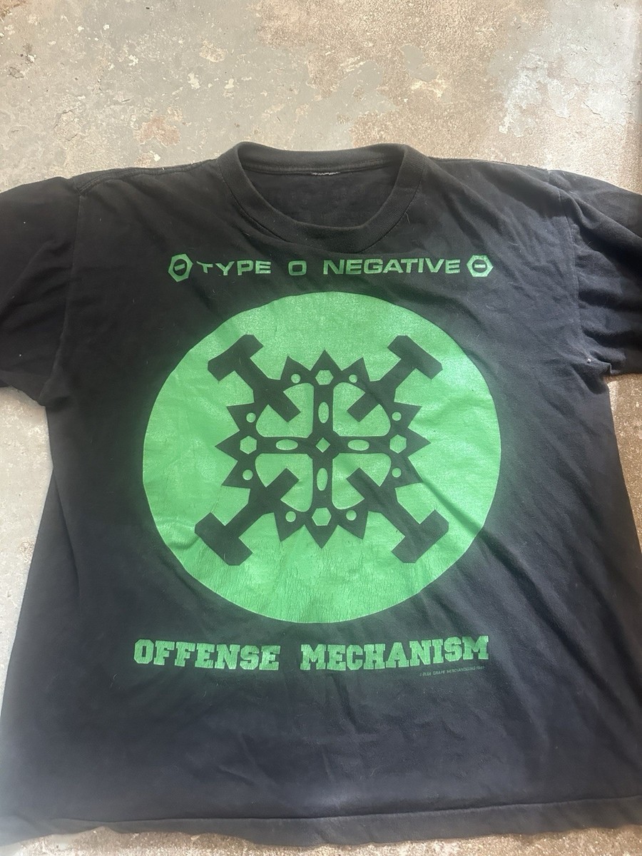 ORIGINAL 1992 Type O Negative Offense Mechanism shirt  (not a reprint) View 2