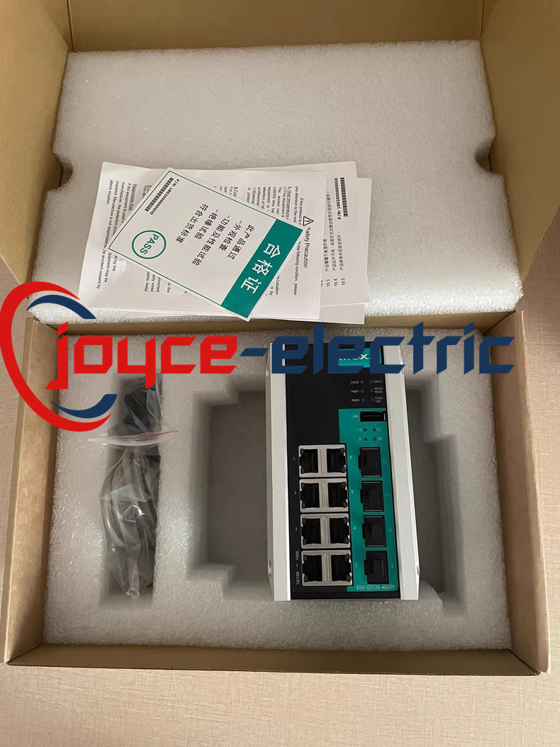 1PC New MOXA EDS-G512E-4GSFP-T Industrial switches Fast via FedEx or DHL
