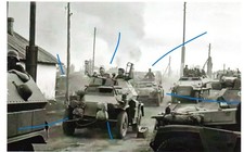 3 x SUPER Repro Fotos  Schützenpanzerwagen  in Russland WW2