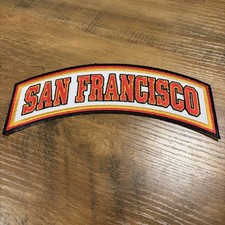 San Francisco California Bay Area Football Sneakerhead  BikerPatch 8 Inch