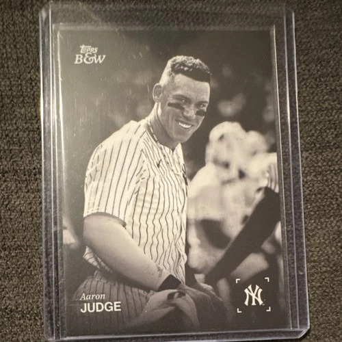 Topps 2025 Black & White Aaron Judge AL MVP Yankees #072 Baseball Trading Card