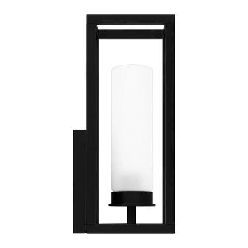 Quoizel NEV8405 Neville 13" Tall Outdoor Wall Sconce - Black - Picture 4 of 7