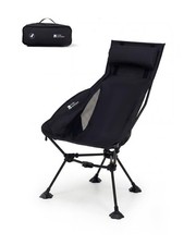 High Back Camping Chair, 400lb Heavy Duty Portable Folding Chair with Adjusta...