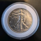 1935 D walking Liberty Half Dollar VF