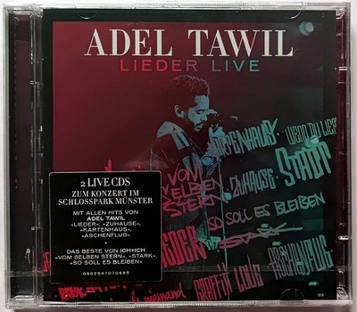 Adel Tawil - Lieder Live (2014) NEU, 2-CD's, Deutschpop, 16 Songs, Album